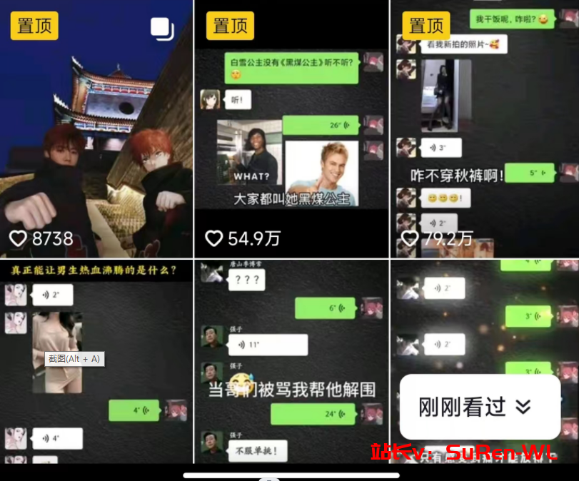图片[2]-抖音搞笑对话项目详解-涨粉快作品简单，小白轻松上手-俗人博客网