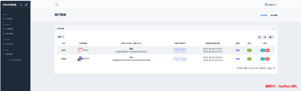 图片[7]-全新UI彩虹外链网盘系统源码前后端美化模板-俗人博客网